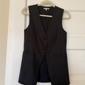 Reformation Black Vest